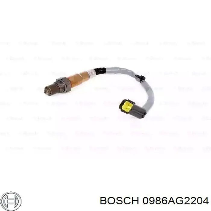 0986AG2204 Bosch sonda lambda czujnik tlenu przed katalizatorem