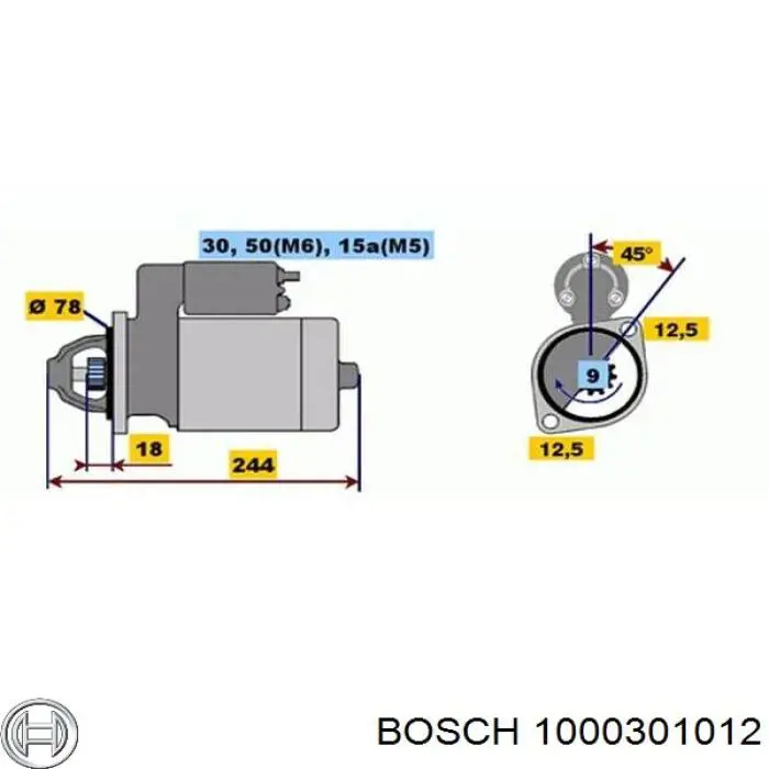 Do koszyka F032140017 Cargo Tuleja rozrusznika