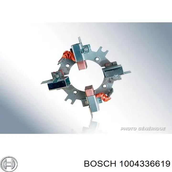 Uchwyt szczotki rozrusznika Bosch 1004336619 cena, od 13,39 USD