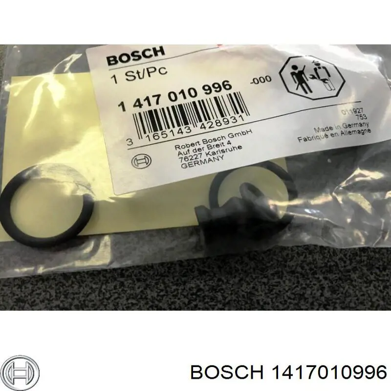 Pierścień uszczelniający wtryskiwacza Bosch 1417010996 cena, od 14,81 USD