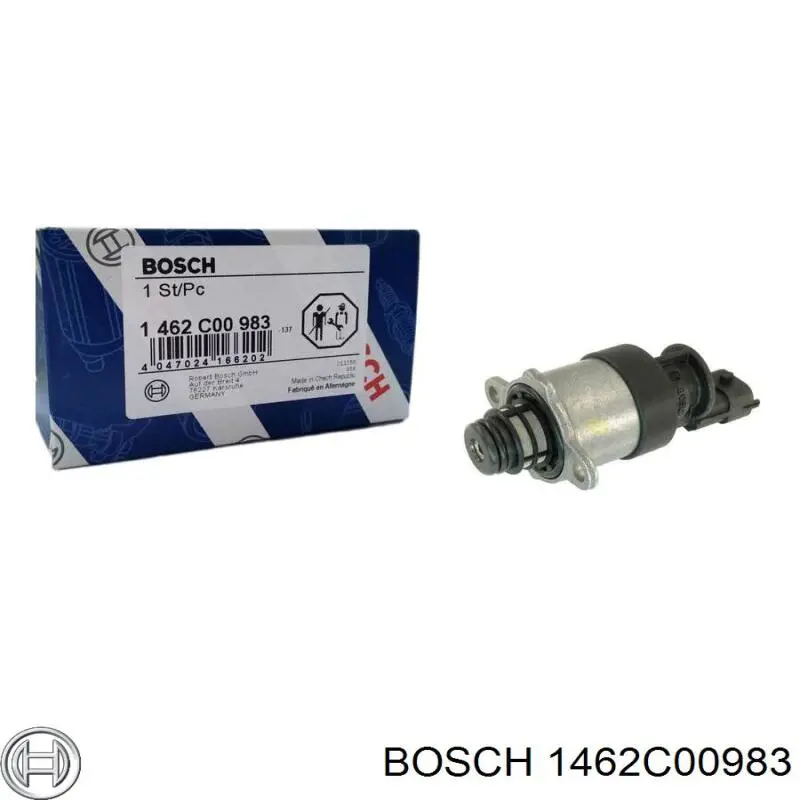 Do koszyka 1462C00983 Bosch Zawór regulacji ciśnienia (zawór redukcyjny pompy wtryskowej) System Common-Rail