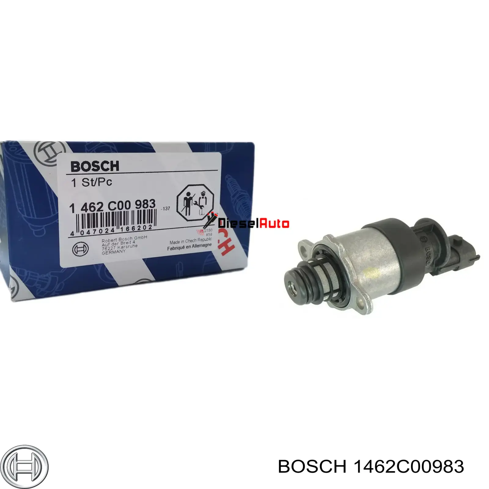 Zawór regulacji ciśnienia (zawór redukcyjny pompy wtryskowej) System Common-Rail Bosch 1462C00983 cena, od 66,44 USD