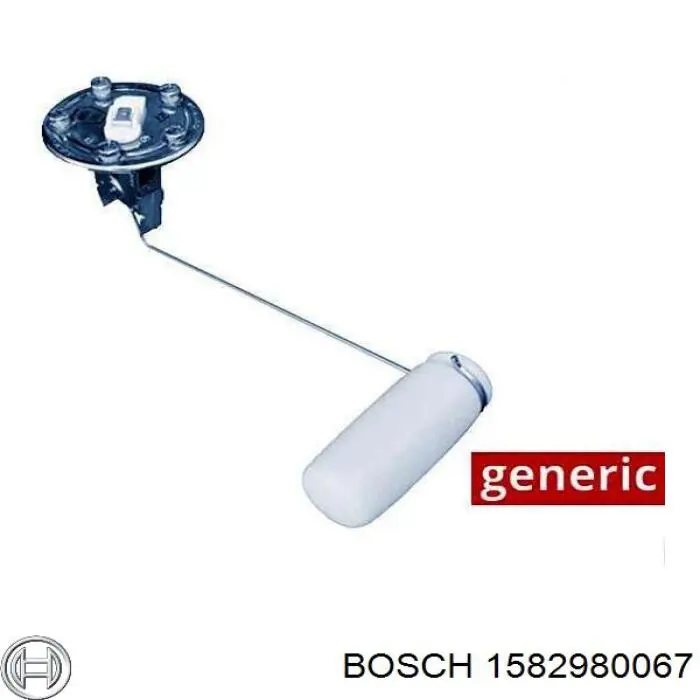 1582980067 Bosch czujnik poziomu paliwa w zbiorniku