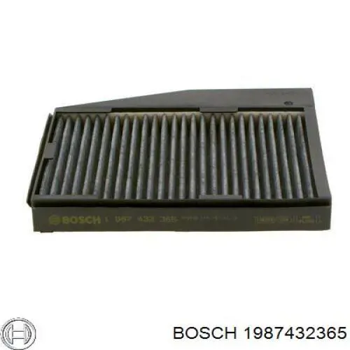 Do koszyka 1987432365 Bosch Filtr kabiny