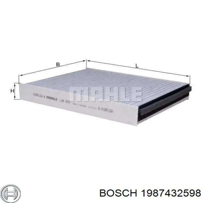 Filtr kabiny SA10447 Shafer