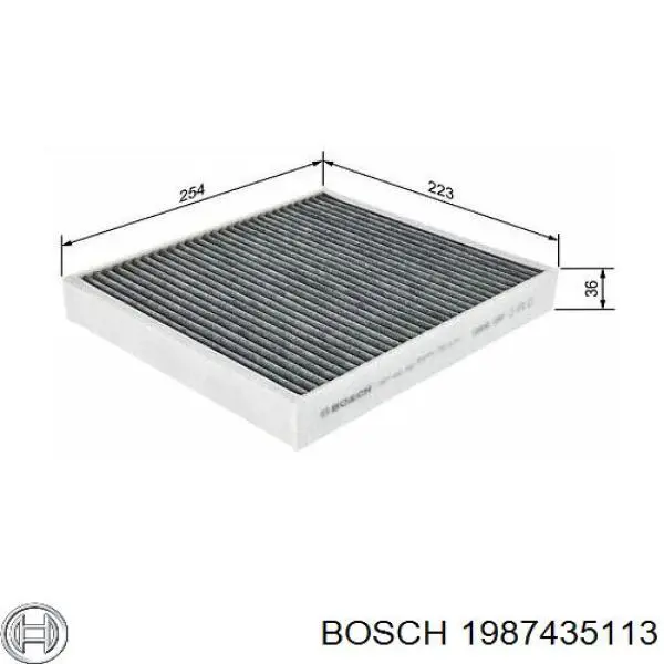 1987435113 Bosch filtr kabiny