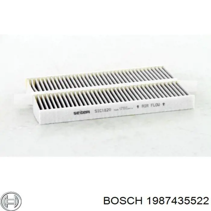 1987435522 Bosch Filtr kabiny