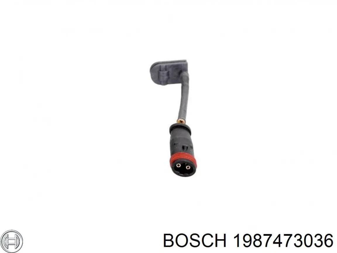 Czujnik zużycia klocków hamulcowych tylny 1987473036 Bosch