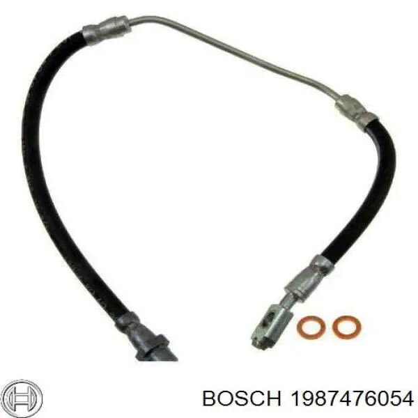 Przewód hamulcowy tylny lewy 1987476054 Bosch