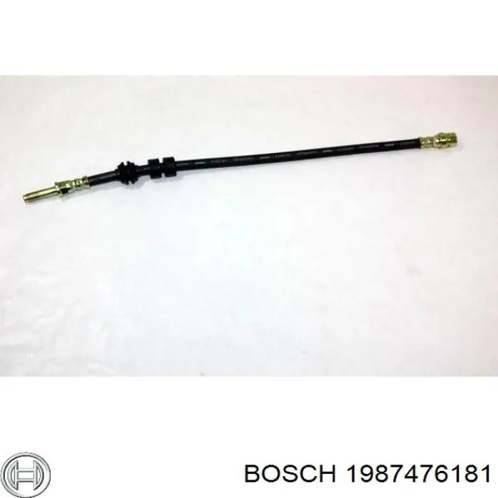 1987476181 Bosch Przewód hamulcowy przedni