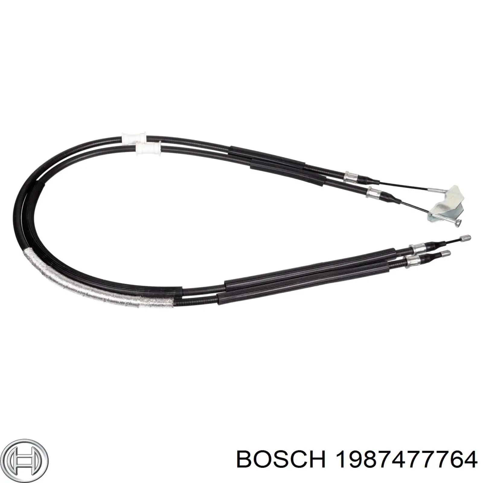 Linka hamulca ręcznego tylna prawa/lewa Bosch 1987477764 cena, od 24,80 USD