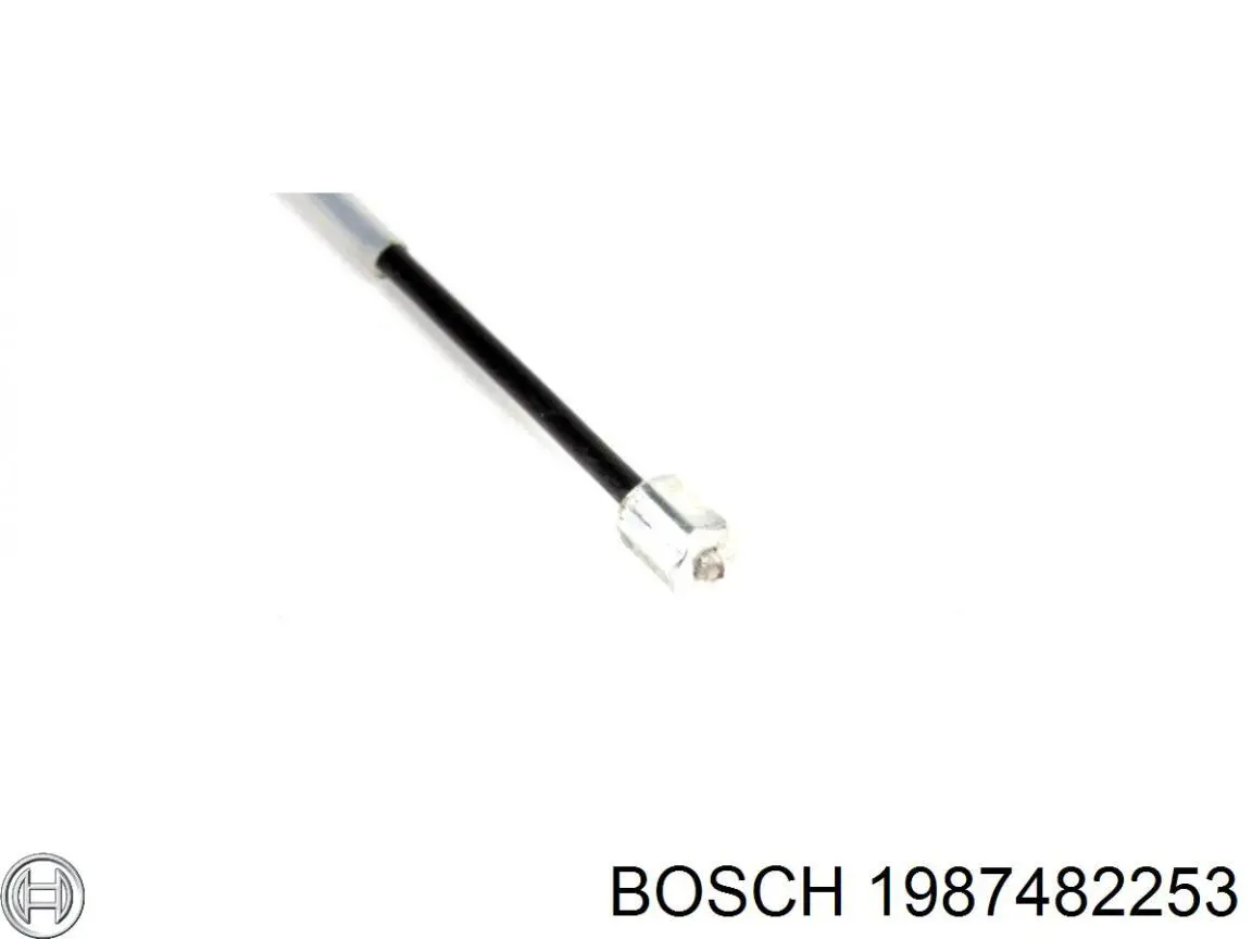 Do koszyka 1987482253 Bosch Linka hamulca ręcznego tylna prawa/lewa
