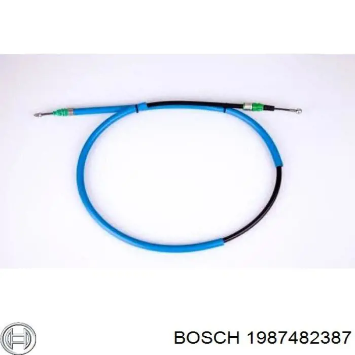 Linka hamulca ręcznego tylna lewa 1987482387 Bosch