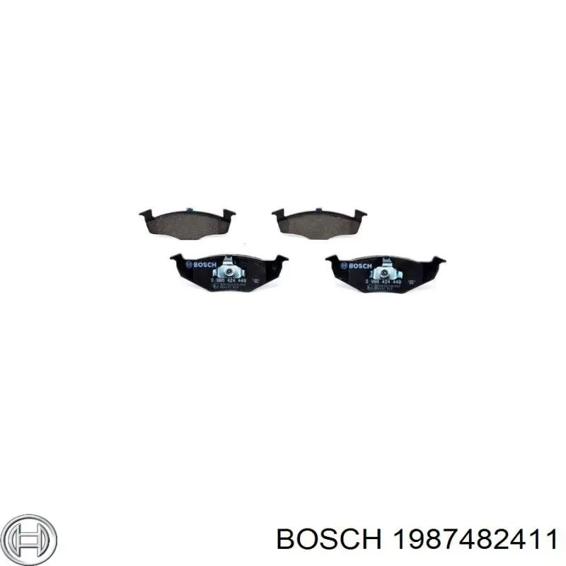 Linka hamulca ręcznego tylna prawa/lewa Bosch 1987482411 cena, od 17,58 USD