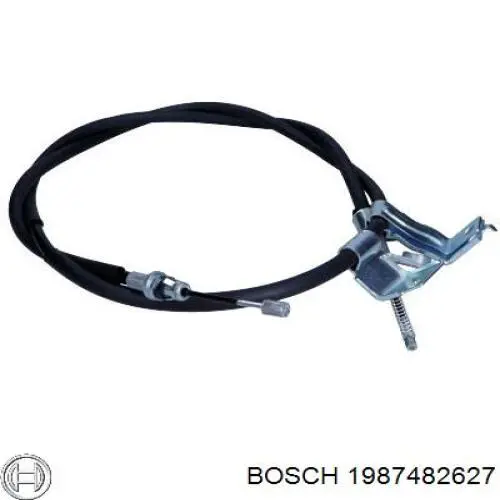1987482627 Bosch Linka hamulca ręcznego tylna lewa