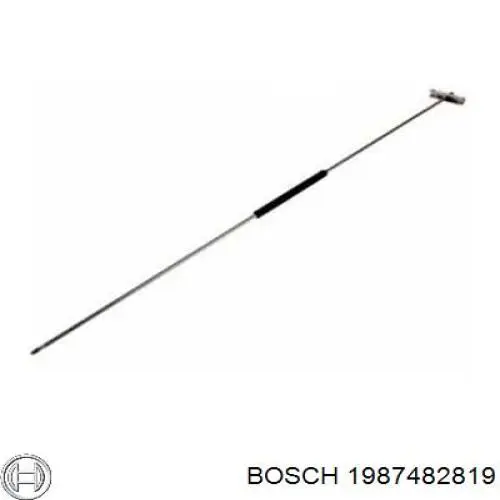 Linka hamulca ręcznego tylna prawa 1987482819 Bosch