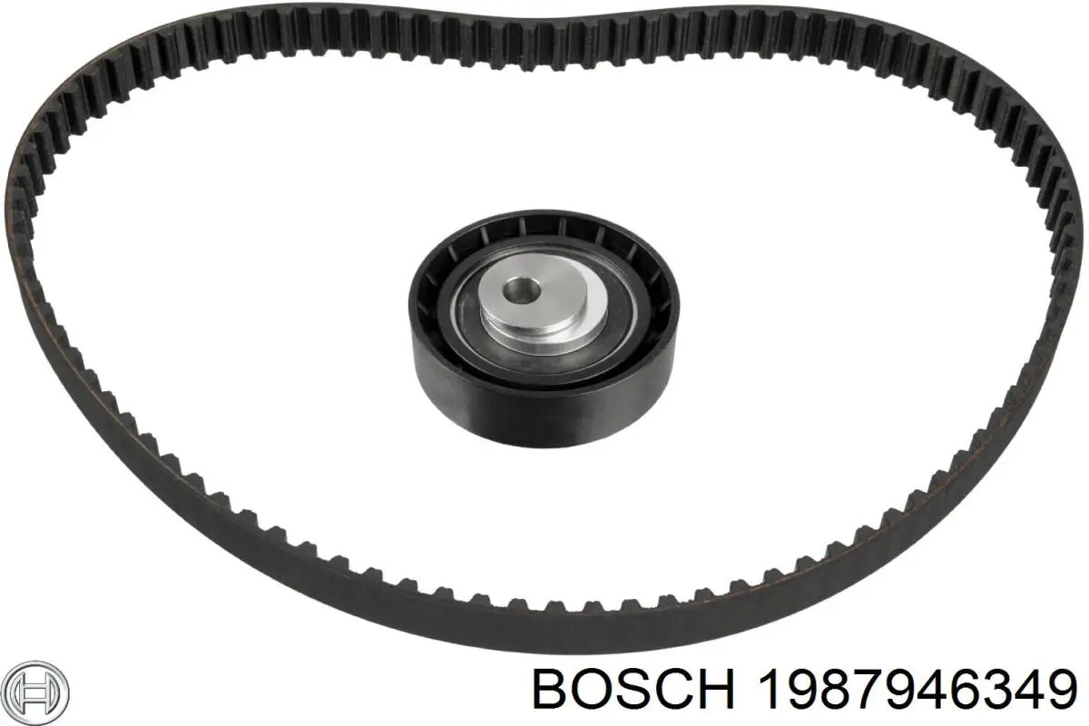 1987946349 Bosch pasek rozrządu, zestaw