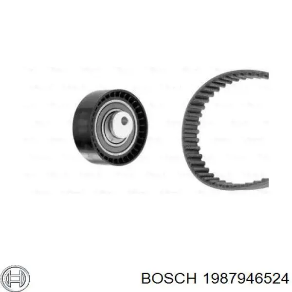 1 987 946 524 Bosch pasek rozrządu, zestaw