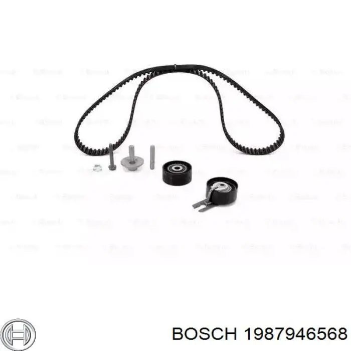 1987946568 Bosch pasek rozrządu, zestaw