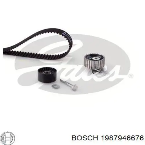 1987946676 Bosch pasek rozrządu, zestaw