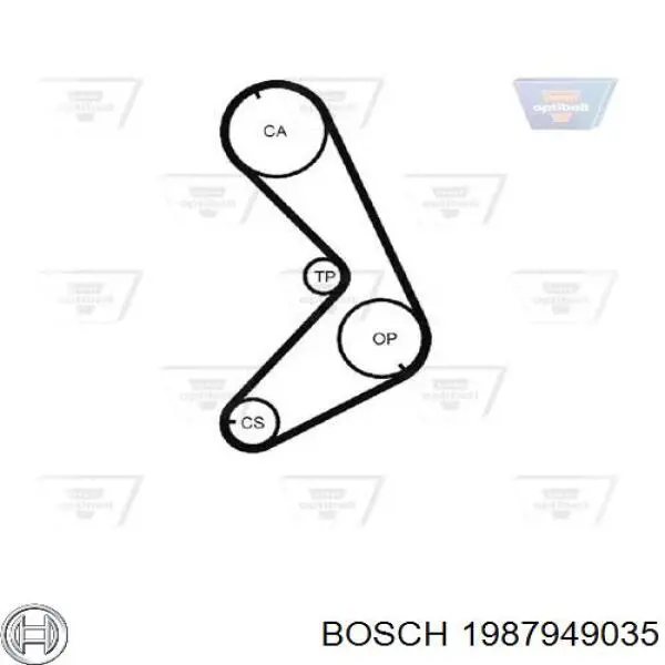 Do koszyka 1987949035 Bosch Pasek rozrządu
