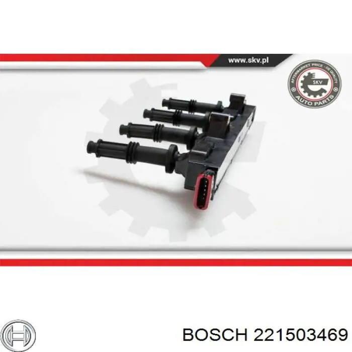 Do koszyka 221503469 Bosch Cewka zapłonowa