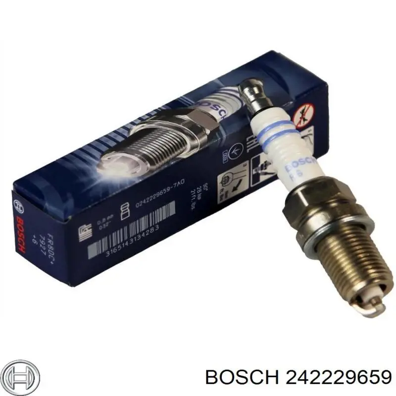 Do koszyka 242229659 Bosch Świeca zapłonowa