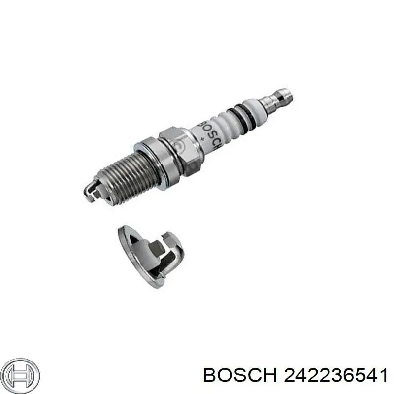 Świeca zapłonowa Bosch 242236541 cena, od 4,47 USD