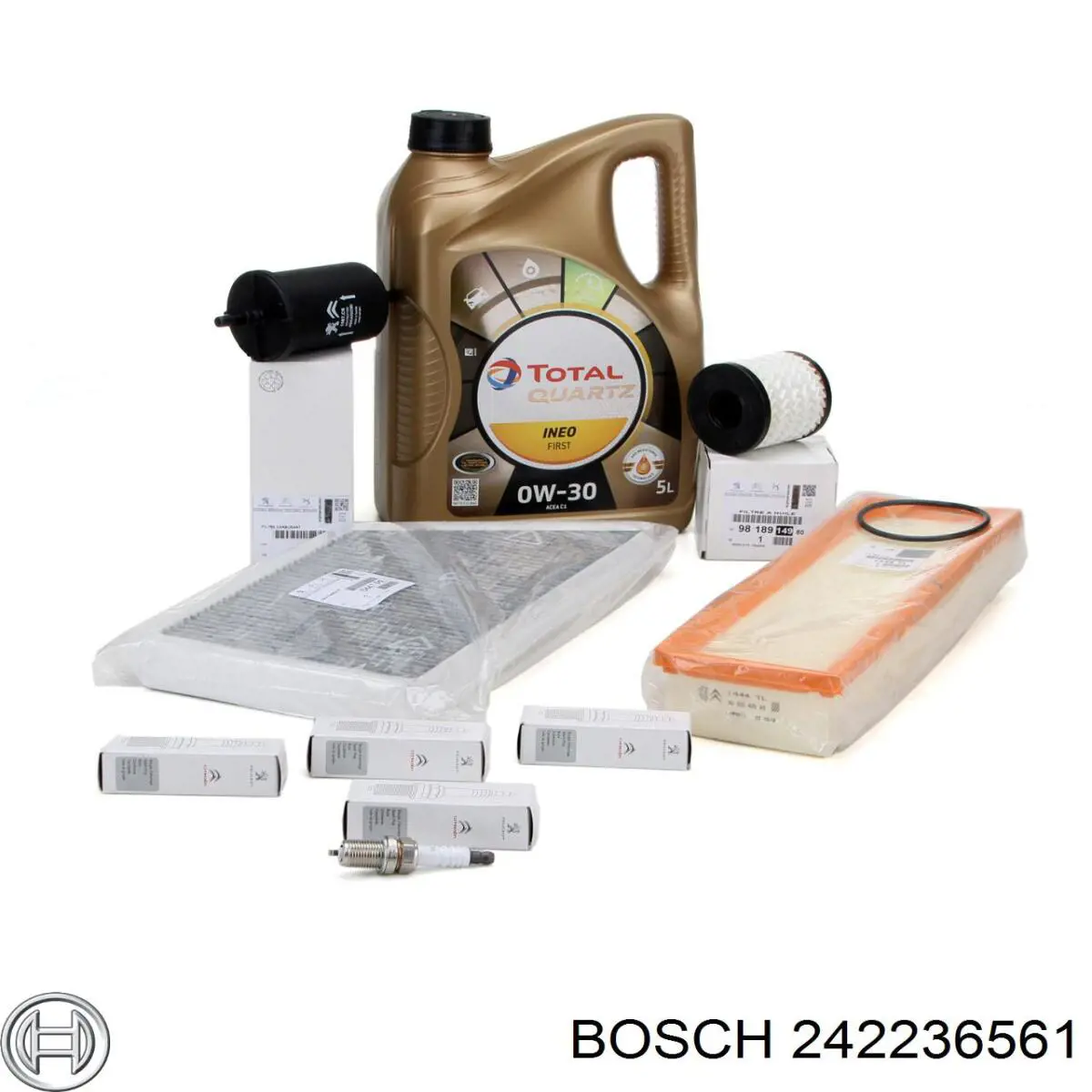Świeca zapłonowa 242236561 Bosch