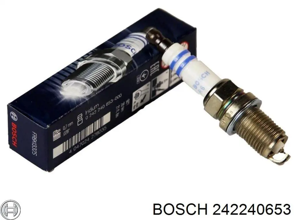 Świeca zapłonowa 242240653 Bosch