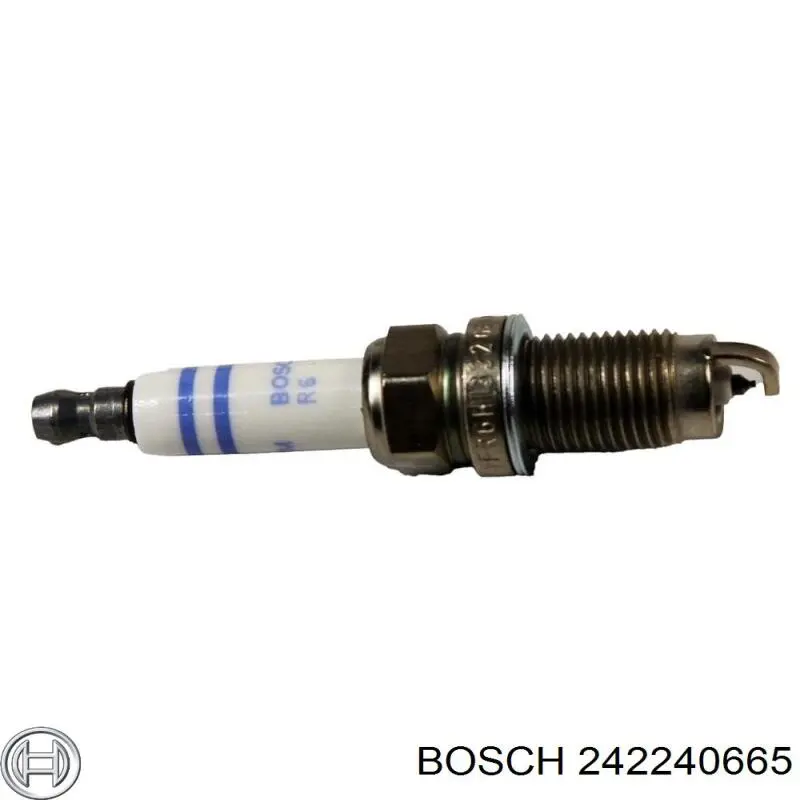 Świeca zapłonowa 242240665 Bosch