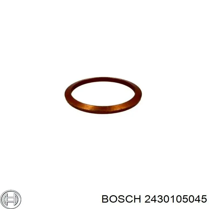 Pierścień uszczelniający wtryskiwacza Bosch 2430105045