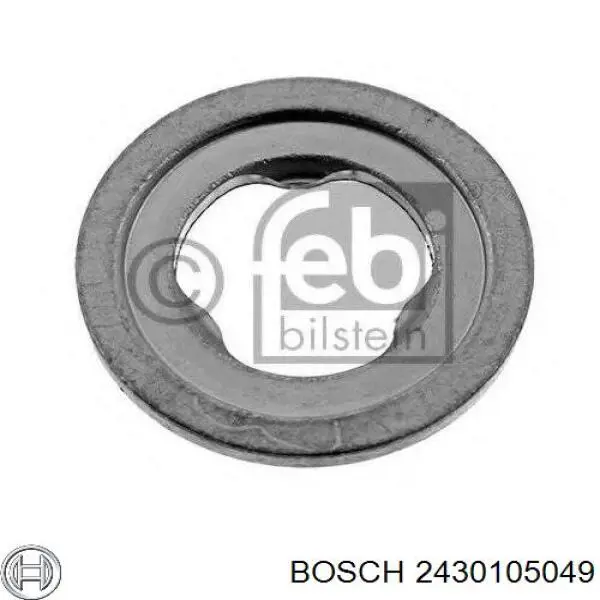 Pierścień uszczelniający wtryskiwacza 2430105049 Bosch