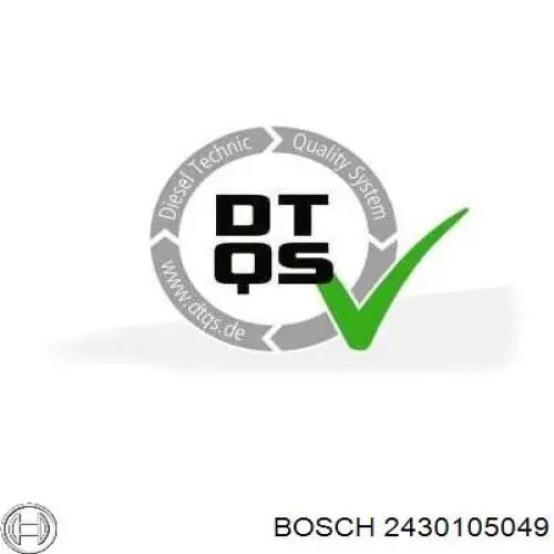 2430105049 Bosch Pierścień uszczelniający wtryskiwacza