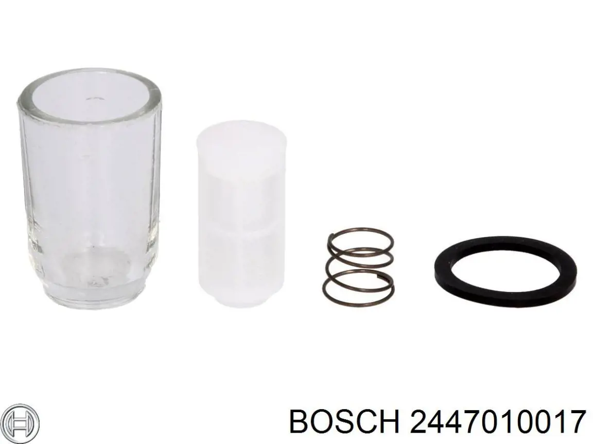 Do koszyka 2447010017 Bosch Filtr paliwa