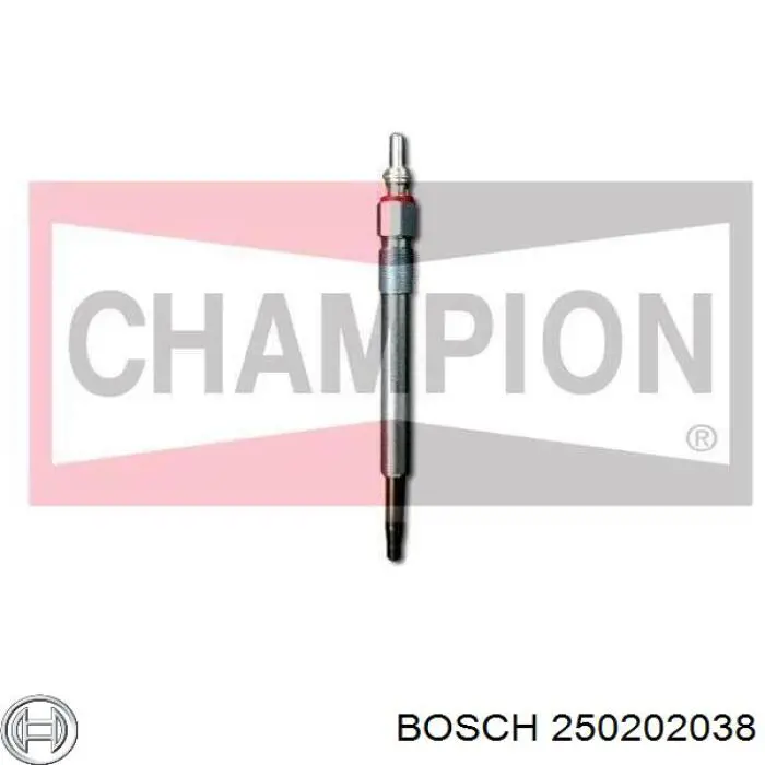 Świeca żarowa Bosch 250202038 cena, od 11,14 USD