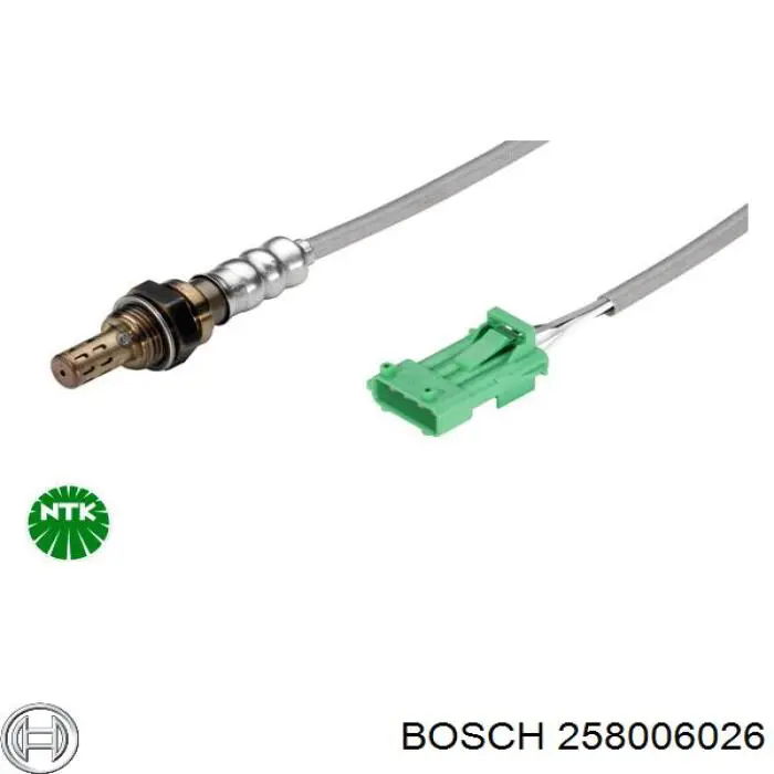 258006026 Bosch sonda lambda czujnik tlenu przed katalizatorem