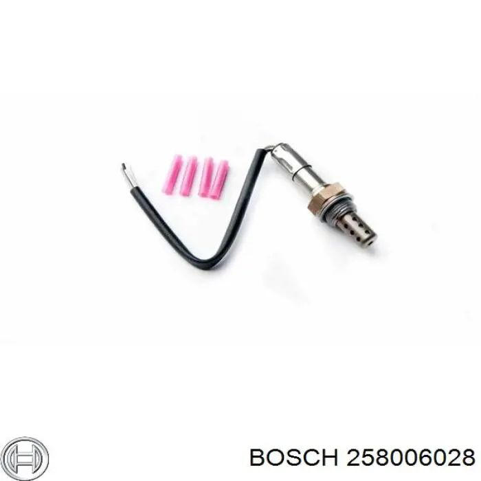 Do koszyka 258006028 Bosch Sonda lambda czujnik tlenu przed katalizatorem prawy