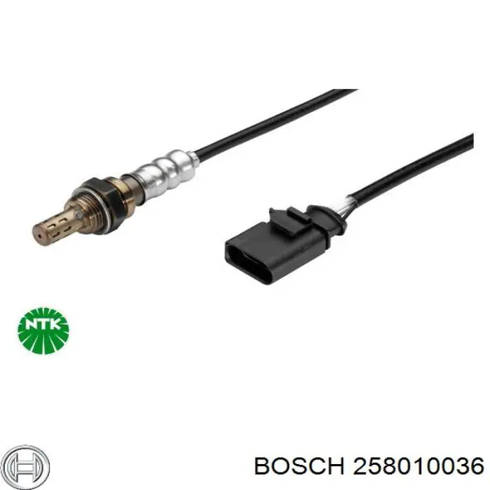 258010036 Bosch Sonda lambda czujnik tlenu po katalizatorze