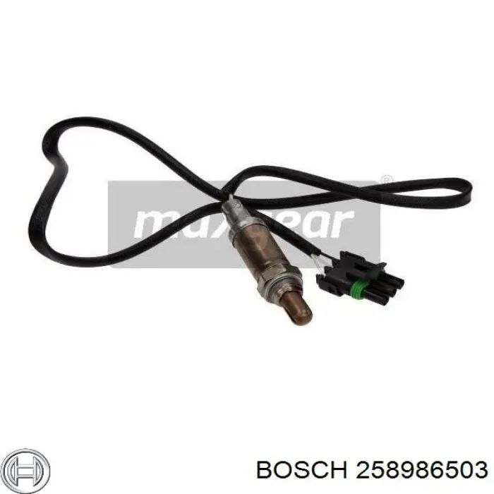 258986503 Bosch Sonda lambda czujnik tlenu przed katalizatorem