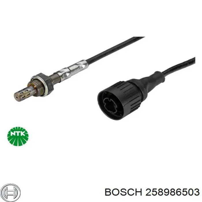 Sonda lambda czujnik tlenu przed katalizatorem Bosch 258986503 cena, od 57,76 USD