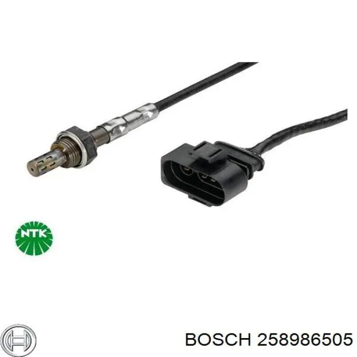 Sonda lambda czujnik tlenu po katalizatorze Bosch 258986505 cena, od 44,69 USD