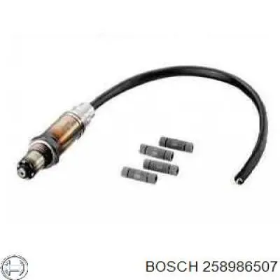 Sonda lambda, czujnik tlenu Bosch 258986507 cena, od 54,63 USD