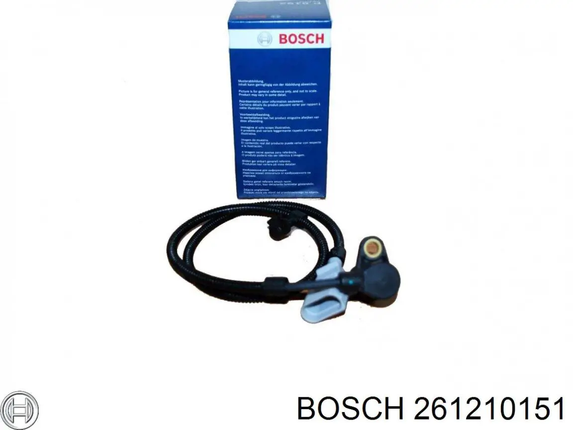 Czujnik położenia wału korbowego Bosch 261210151 cena, od 19,82 USD