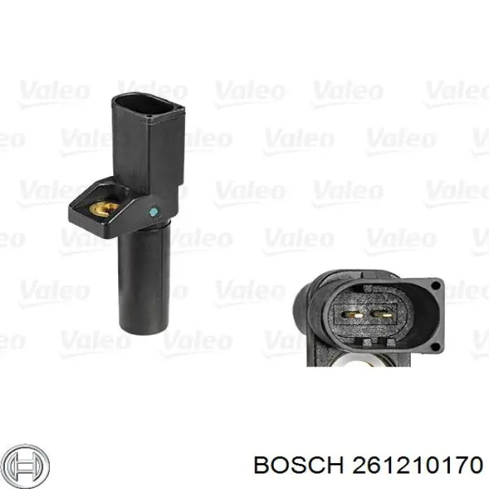 261210170 Bosch Czujnik położenia wału korbowego