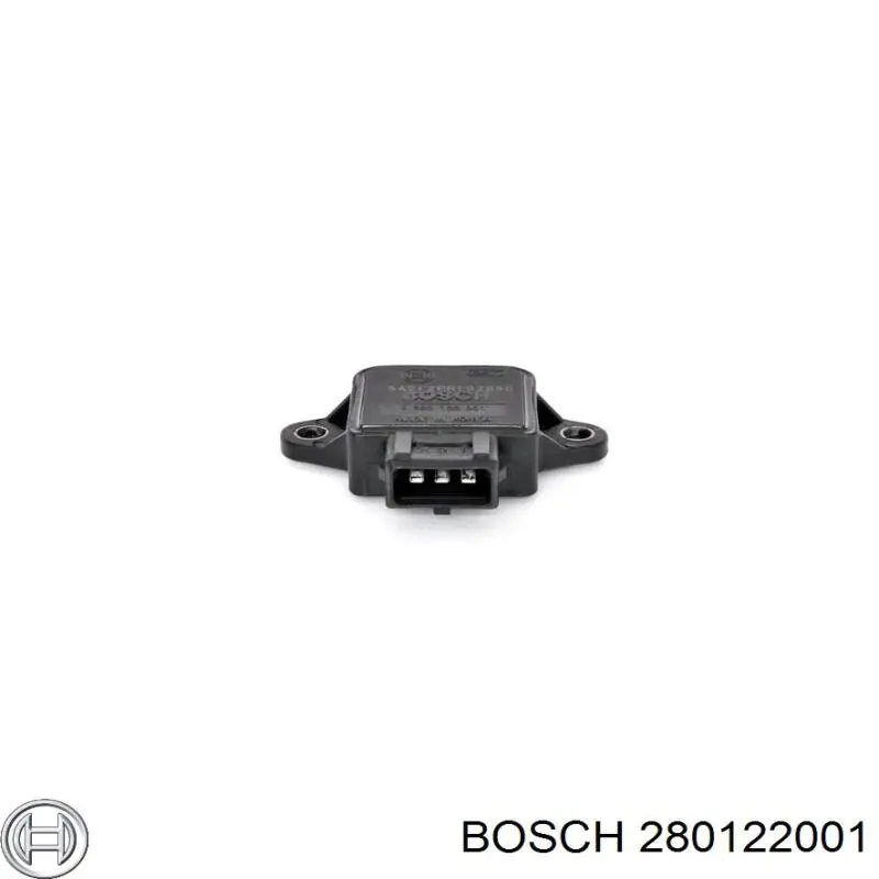 Czujnik położenia przepustnicy (potencjometr) Bosch 280122001 cena, od 10,09 USD