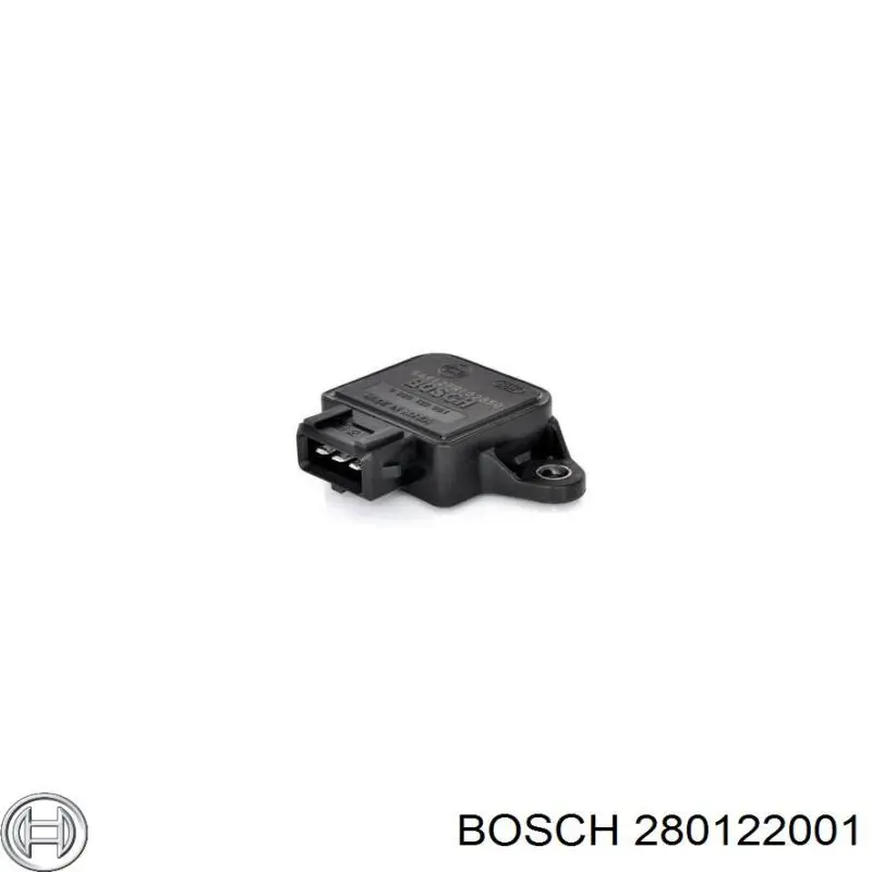 Czujnik położenia przepustnicy (potencjometr) 280122001 Bosch
