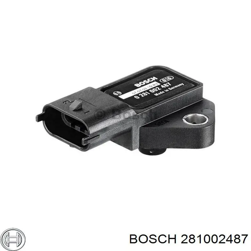 281002487 Bosch Czujnik ciśnienia w kolektorze ssącym, MAP