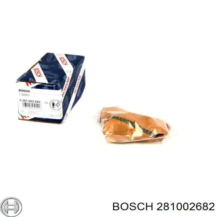 Do koszyka 281002682 Bosch Regulator ciśnienia paliwa w listwie paliwowej