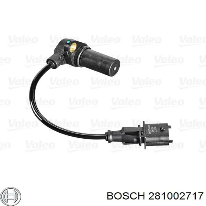 Do koszyka 281002717 Bosch Czujnik położenia wału korbowego